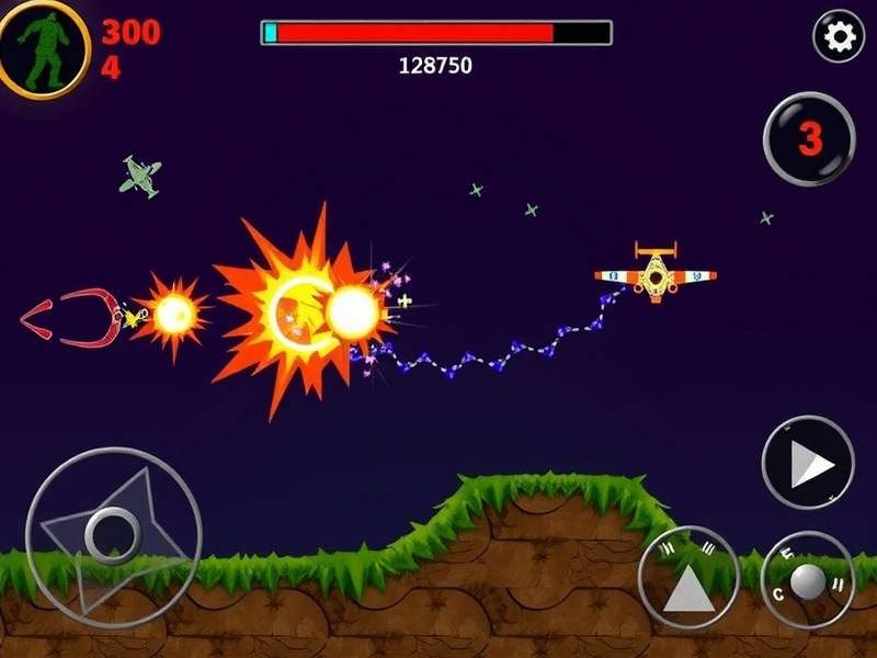 Bomber Warrior Gameplay Screenshot